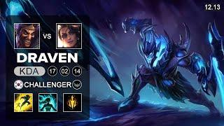 Draven vs Samira ADC - KR Challenger - Patch 12.13 Season 12