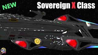 NEW Sovereign S X Class VS Scimitar/Galaxy/Sovereign - Star Trek Starship Battles