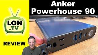 Power bank with AC outlet! Anker Powerhouse 90 Review