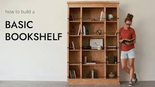 How to Build a Basic Bookcase with "Faux" Gallery Rails