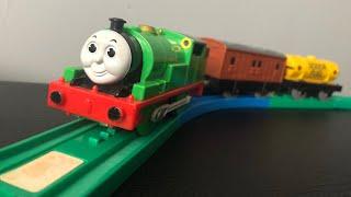 Tomy Talk n action Percy review and run