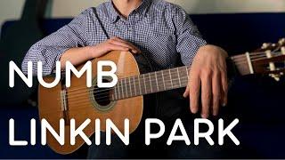 Linkin Park | Numb | Кавер на классической гитаре | Dmitriev Dmitry