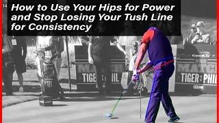 The Post Up Move - How Tiger & Rory Use Lead Leg for Power and Maintain Posture