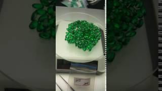 synthetic green garnet