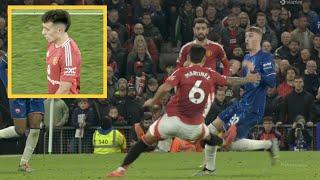  Chelsea are ROBBED as Lisandro Martínez ESCAPED RED CARD for FOUL on Cole Palmer ?