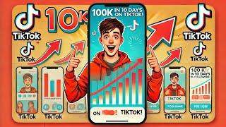 TikTok m’a fait gagner 100 000 abonnés en 10 jours (Incroyable) "