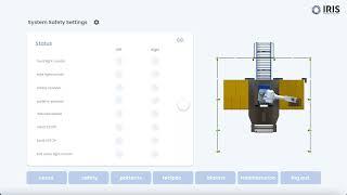 IRIS Factory Automation RPZ-MAX User Interface