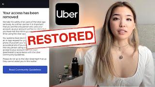 How To Get Your Uber Driver Account REACTIVATED After Deactivation