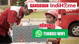 cara baru laporkan kendala wifi indihome bisa via whatsapp, call center inidhome standbay 24jam