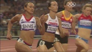 Women's Heptathlon Day 1 Highlights - London 2012 Olympics