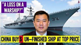 Chinese Military Ship Loss？Expensive Purchase, 16 Knots, Too Slow for An Aircraft Carrier Fleet？