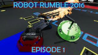 BattleBots 2016 Episode 1 - Pre-Qualifier Rumbles [Robot Rumble 2.0]