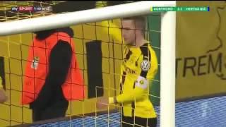 Borussia Dortmund vs Hertha Berlin 1 1 3 2 All Goals & Extended Highlights   0