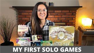 My First Solo Games!