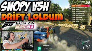 Forza Horizon 4 Snopy V5h Drift Tournament | 1st Drift King | YABANCILARI SNOPY V5H İLE YENDİM 