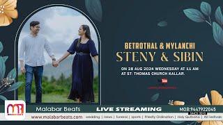 Steny & Sibin | BETROTHAL & MYLANCHI | 28.08.2024 | malabar beats