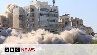 Israel strikes Beirut’s southern suburbs | BBC News