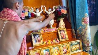 Gaura-Nitai Deities Eye opening Ceremony in CHINA