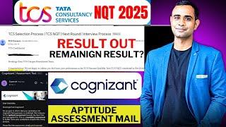 TCS Free NQT 2025 October Result | Cognizant Aptitude Assessment Mail