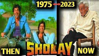 Sholay (1975 - 2022 ) Movie Cast | Then And Now | Sholay movies photo | Sholay movies Actor