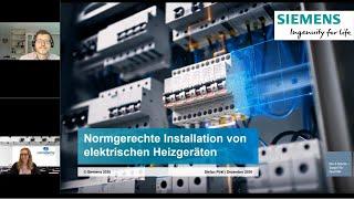 Normgerechte Installation von elektrischen Heizgeräten