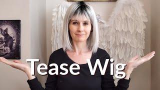 Tease Wig by Natural Image Wigs In Burnished Snow Rooted - Review And My Experience ‍️