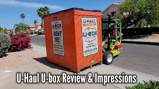 U-Haul U-Box Review, Experience and Impressions