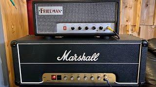 Marshall JMP vs Friedman Little Sister! @RiotHomeRecording