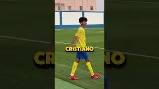 Cristiano Jr. destroza a IShowSpeed ​​en el campo  #ronaldo #shorts