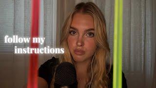 ASMR SUOMI seuraa mun ohjeita | follow my instructions in Finnish | ENG SUB