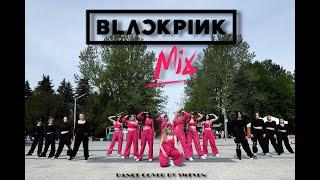 [K-POP IN PUBLIC] - BLACKPINK MIX - Dance Cover by SWEVEN and VENOM - MOLDOVA