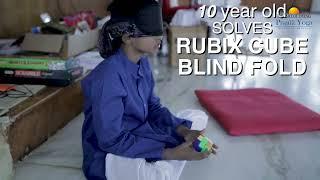 A 10 Yr old can solve Rubik's Cube blindfolded!