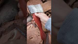 Australian Hatchet. Keesteel. River Red Gum