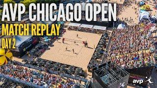 Bourne/Wilcox vs Ta.Crabb/Sander | 2024 AVP Chicago Open | Saturday | Court 1