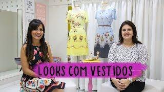 Looks com vestidos