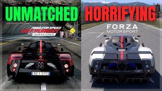 Forza destroyed another V12: Forza Motorsport 2023 is NOT built from the ground up.