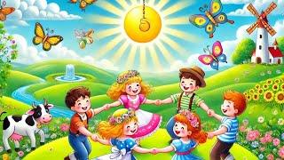 "Ring Around the Rosie | Classic Nursery Rhyme | Animated Kids Song