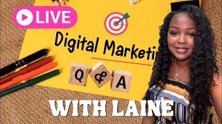 Q&A | Digital Marketing + Digital Products & How to makefrom your