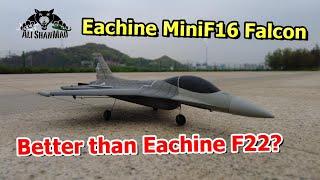 Eachine Mini RC F16 Falcon Pusher Jet Hands on Flight Review