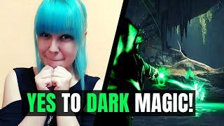WHERE'S MY WAND! Vee reacts to Hogwarts Legacy - 10 Spells & Dark Magic Curses You Can Cast In-Game