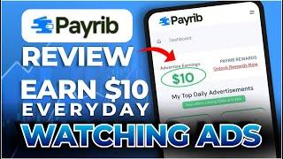 Payrib.com Review (EARN $10 Daily WATCHING ADS) Is Payrib LEGIT or SCAM? Payrib Payment Proof