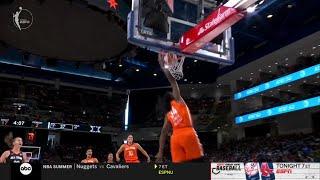 DUNK ALERT: Sylvia Fowles THROWS IT DOWN In Her FINAL WNBA All-Star Game! #WNBAAllStarChi