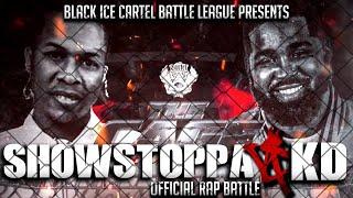 Showstoppa VS KD || Official Rap Battle || Black Ice Cartel || The Cage Resurrection