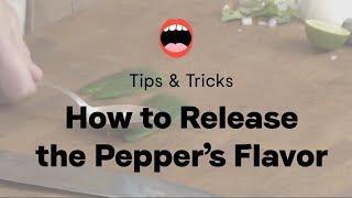 How to Release the Pepper's Flavor | Chef Daniel Holzman | Project Foodie