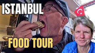 Istanbul FOOD TOUR. Foreigners Impression of Turkish Food (Travel Vlog TURKIYE - TURKEY)