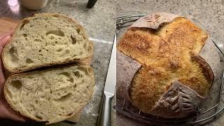 Simple Sourdough - How to Shape and Score a Boule (basic)