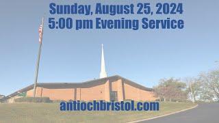 Sunday, August 25, 2024  5:00 PM Worship Service