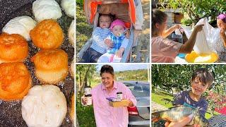 GOGOȘI și PEȘTE PRĂJIT la ȚARĂ/ Vlog Big Family