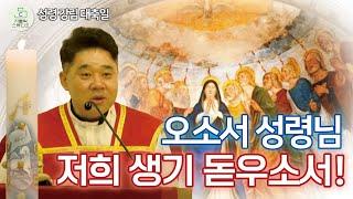 오소서 성령님. 저희 생기 돋우소서!ㅣ최황진 라파엘 신부 수원교구 마도성당 성령 강림 대축일 미사강론 2025.6.8 떼제/천주교/가톨릭/신부님강의/가톨릭스튜디오