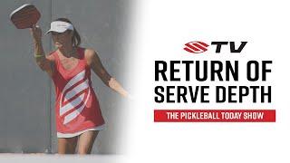 How Pickleball Pros Win More Matches Using This Return of Serve Depth Technique